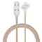 Jasco Extension Cord, Indoor, 3 Outlets, Tan/White, 8 ft 41891-T1 - alternate 1